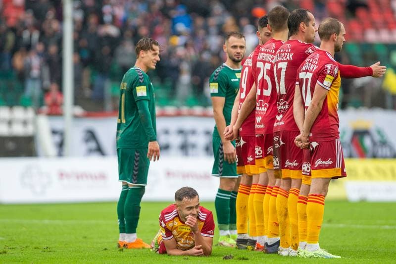 Football. Fortuna I Liga. Zaglebie Sosnowiec - Chojniczanka Chojnice. 18.09.2022