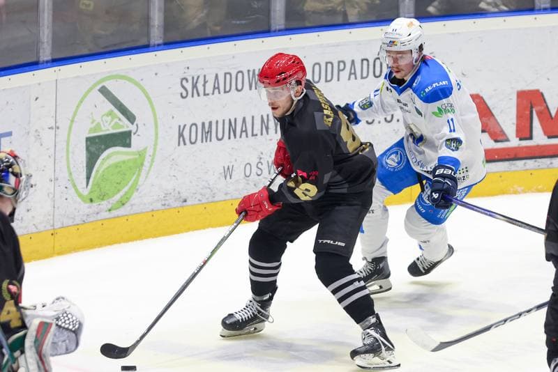 Ice Hockey. Tauron Hokej Liga. Re-Plast Unia Oswiecim - Comarch Cracovia. 14.03.2024