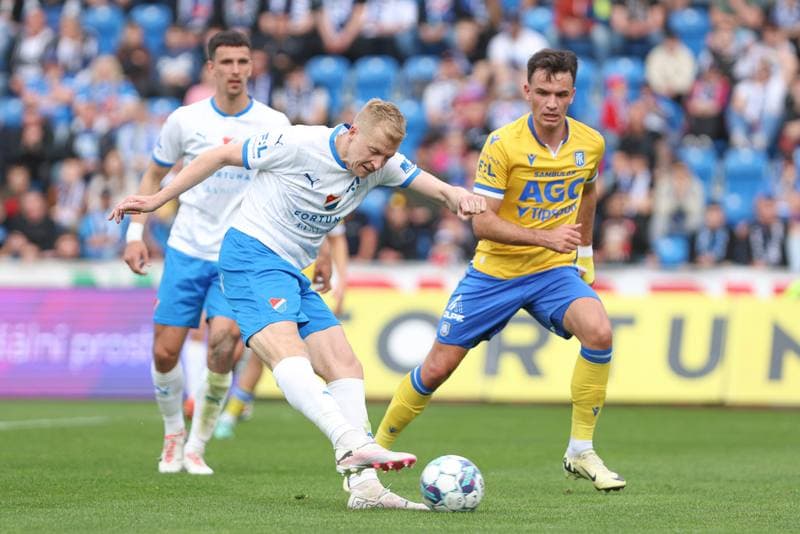 Football. Fortuna:Liga. Banik Ostrava - FK Teplice. 31.03.2024