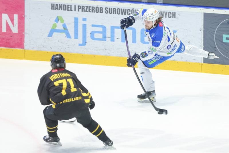 Ice Hockey. Tauron Hokej Liga. Re-Plast Unia Oswiecim - GKS Katowice. 06.04.2024
