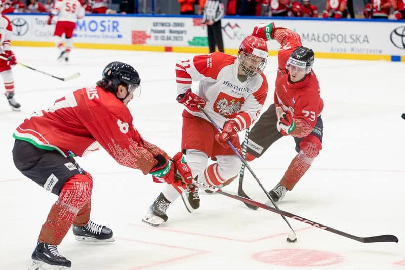 Ice Hockey. Friendly Match. Poland - Hungary. 12.04.2024