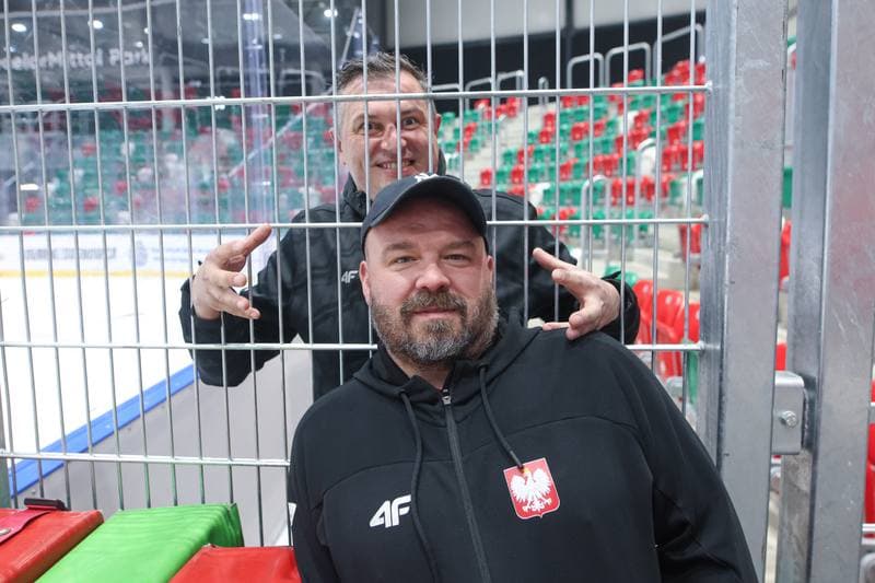 Ice Hockey. Poland national team. Training. 06.05.2024