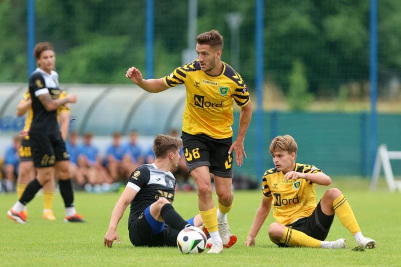 Football. Sparing. GKS Katowice - Hutnik Krakow. 30.06.2024