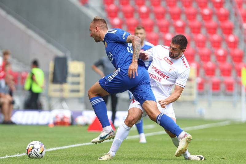 Football. Betclic I Liga. GKS Tychy - Miedz Legnica. 21.07.2024