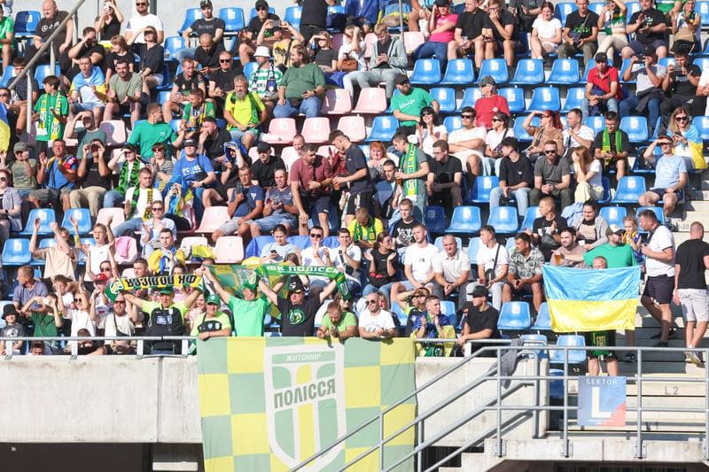 Football. UEFA Conference League. Polissia Zhytomyr - Olimpija Ljubljana. 01.08.2024