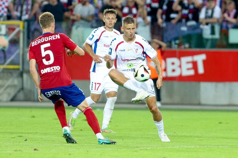 Football. PKO BP Ekstraklasa. Gornik Zabrze - Rakow Czestochowa. 18.08.2024