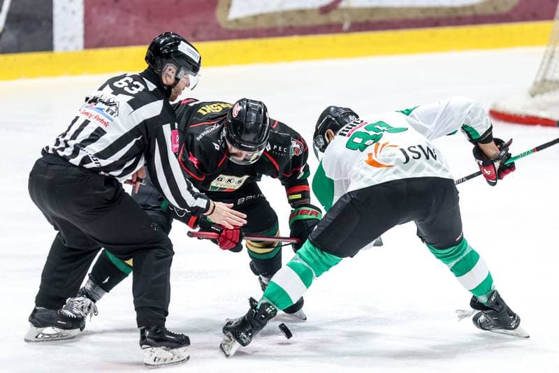 Ice Hockey. Tauron Hokej Liga. JKH GKS Jastrzebie - GKS Tychy. 20.10.2024