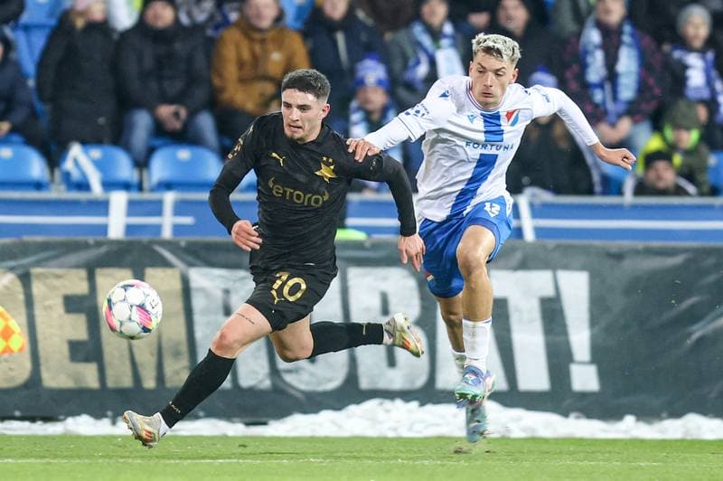 Football. Chance Liga. Banik Ostrava - Slavia Prague. 05.12.2024