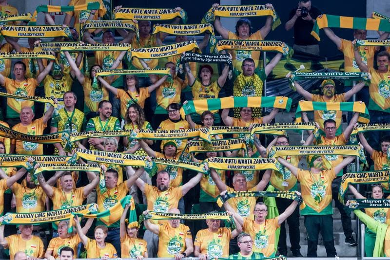 Volleyball. PlusLiga. Aluron CMC Warta Zawiercie - Asseco Resovia Rzeszow. 29.03.2025