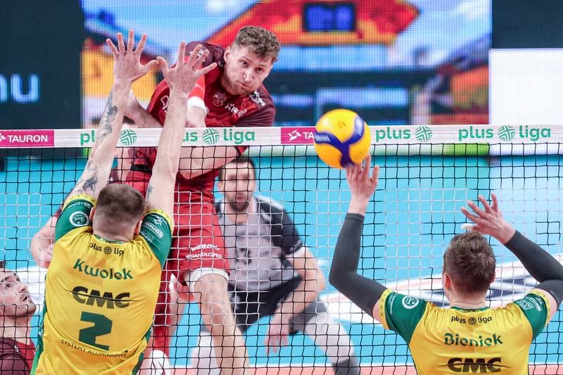 Volleyball. PlusLiga. Aluron CMC Warta Zawiercie - Asseco Resovia Rzeszow. 29.03.2025