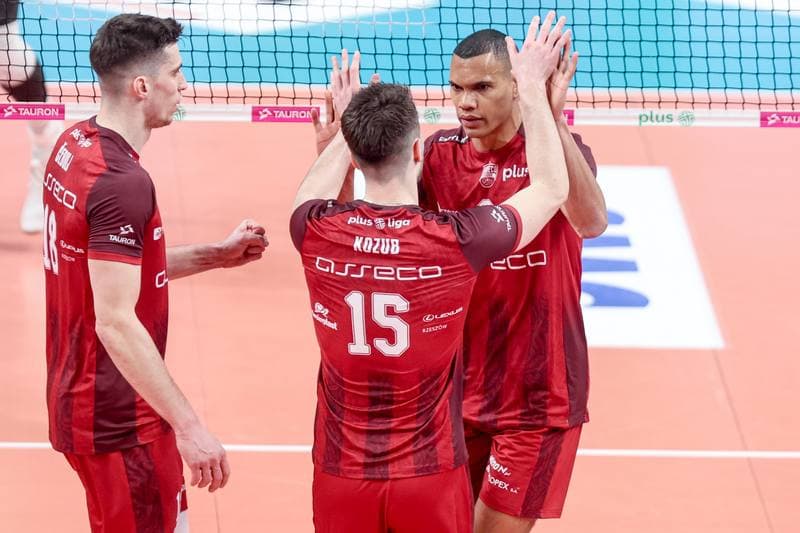 Volleyball. PlusLiga. Aluron CMC Warta Zawiercie - Asseco Resovia Rzeszow. 29.03.2025