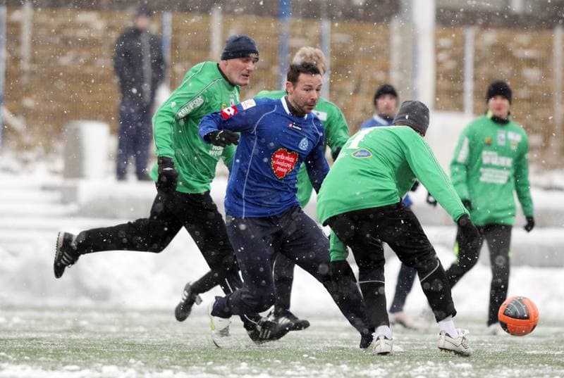 Football. Sparing. Rozwoj Katowice - Ruch Chorzow. 14.01.2012