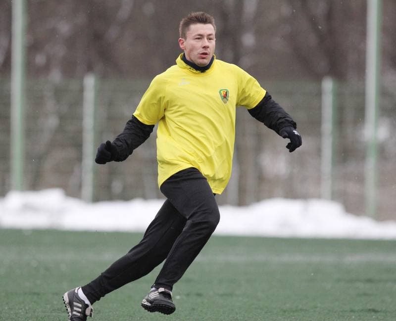 Football. Sparing. Ruch Radzionkow - Polonia Laziska Gorne. 14.01.2012