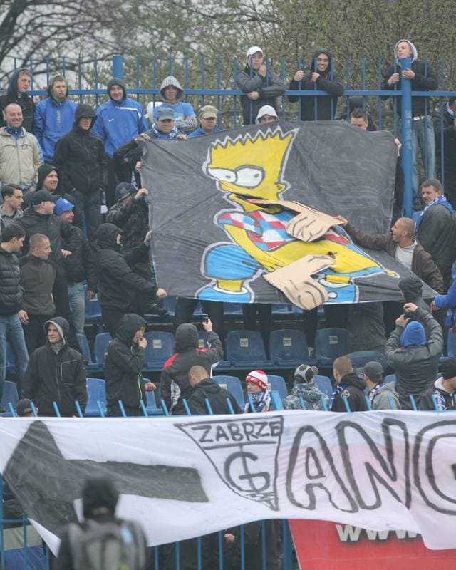 Football. T-Mobile Ekstraklasa. Ruch Chorzow - Gornik Zabrze. 15.04.2012