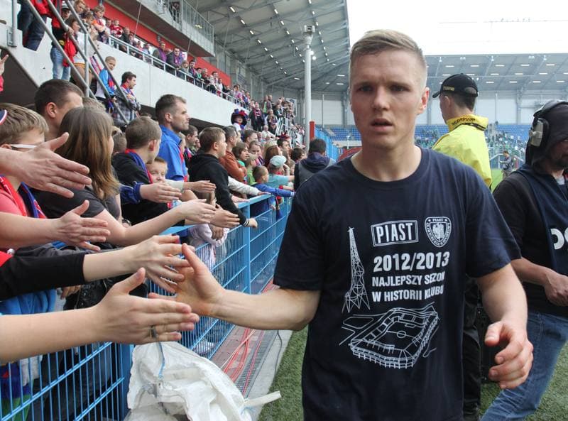 Football. T-Mobile Ekstraklasa. Piast Gliwice - GKS Belchatow. 02.06.2013