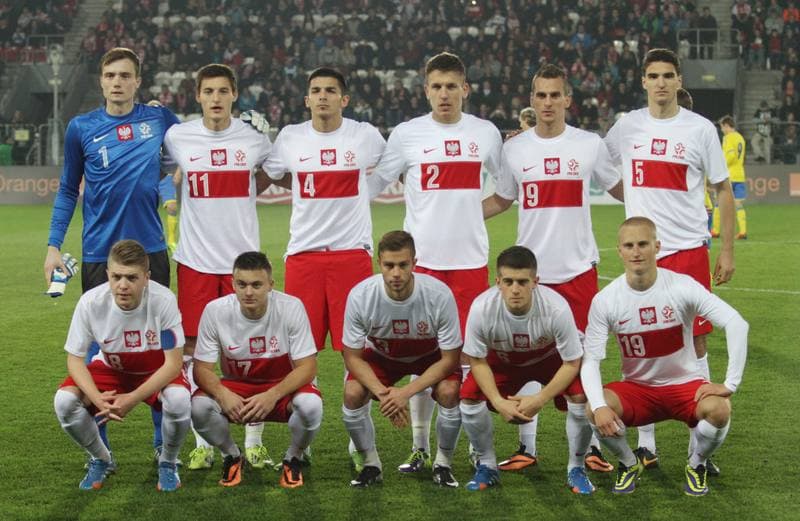 Football. Poland U21. Press Conference. 12.10.2015