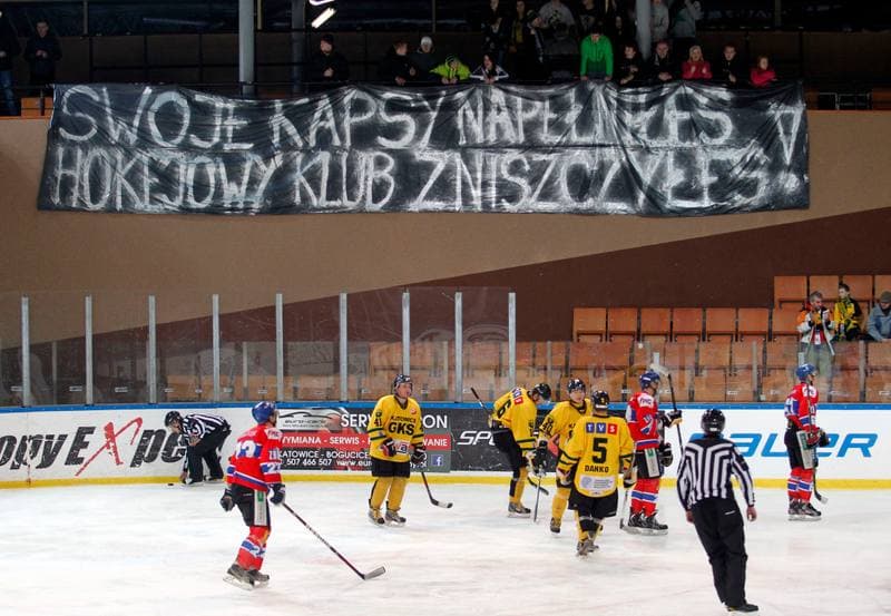 Ice Hockey. Polska Hokej Liga. HC GKS Katowice - Polonia Bytom. 01.02.2015