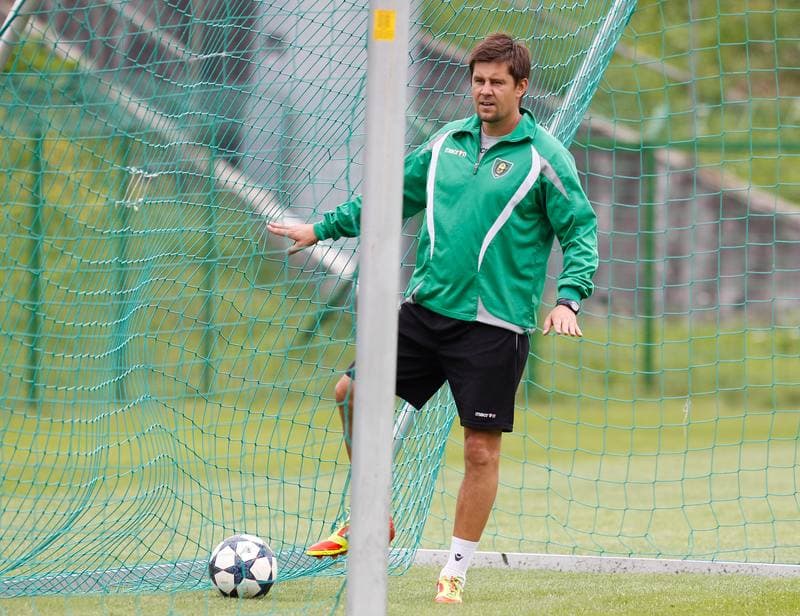 Football. GKS Katowice. Training. 28.05.2015