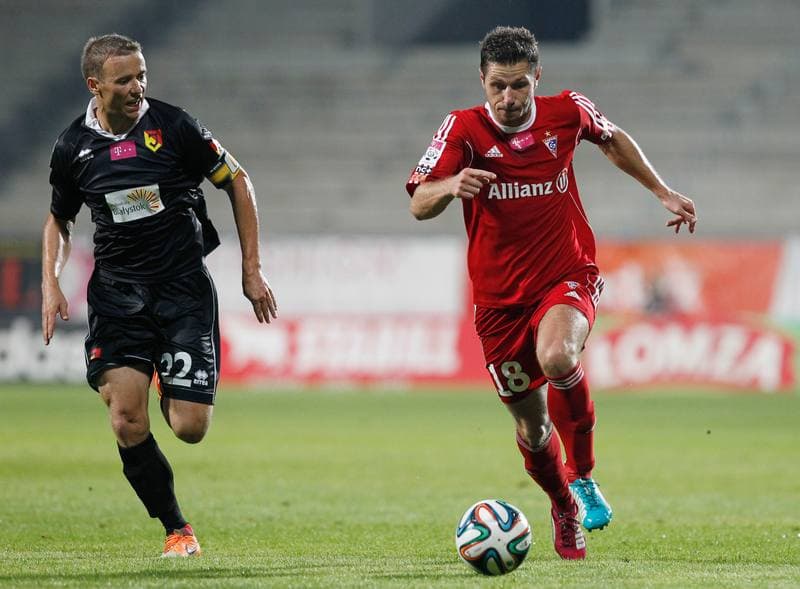 Football. T-Mobile Ekstraklasa. Gornik Zabrze - Jagiellonia Bialystok. 08.08.2014