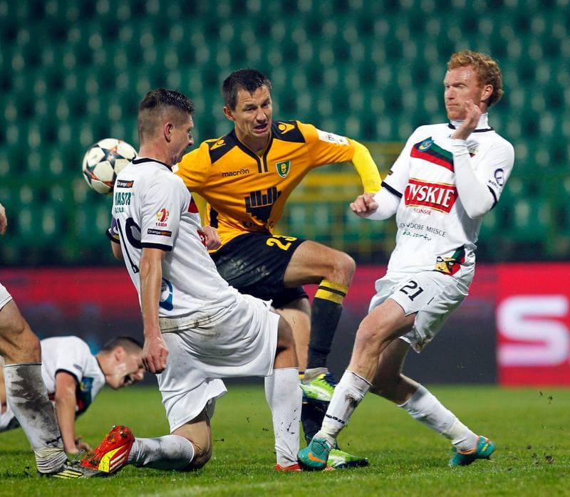 Football. I Liga. GKS Katowice - GKS Tychy. 08.11.2014