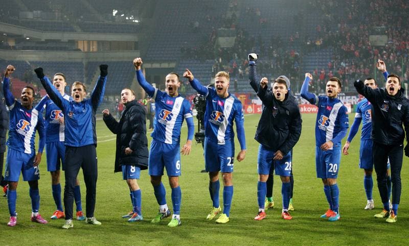 Football. T-Mobile Ekstraklasa. Wisla Krakow - Lech Poznan. 07.12.2014