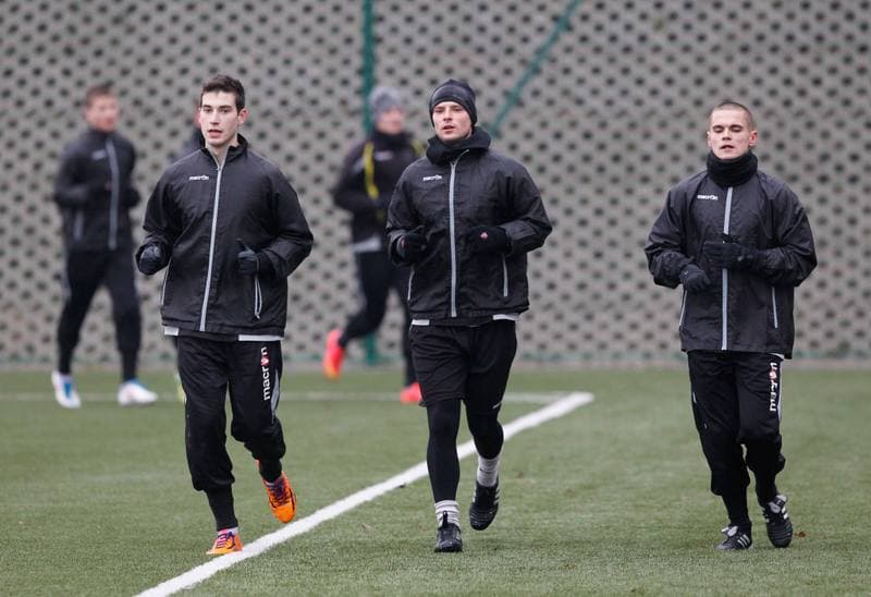Football. GKS Katowice. Training. 28.05.2015