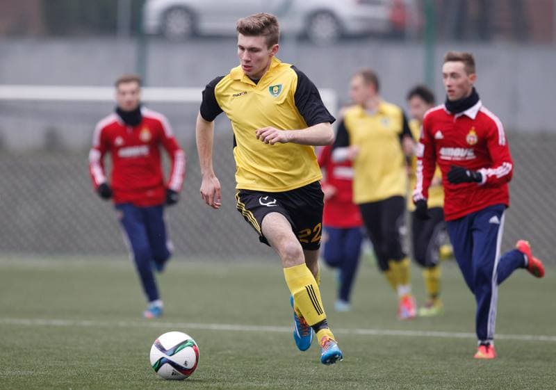 Football. Friendly Match. GKS Katowice - Wisla Krakow. 26.02.2015