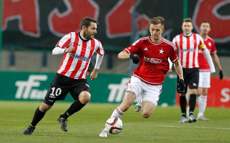 Football. PKO BP Ekstraklasa. Wisla Krakow - Cracovia Krakow. 29.11.2015
