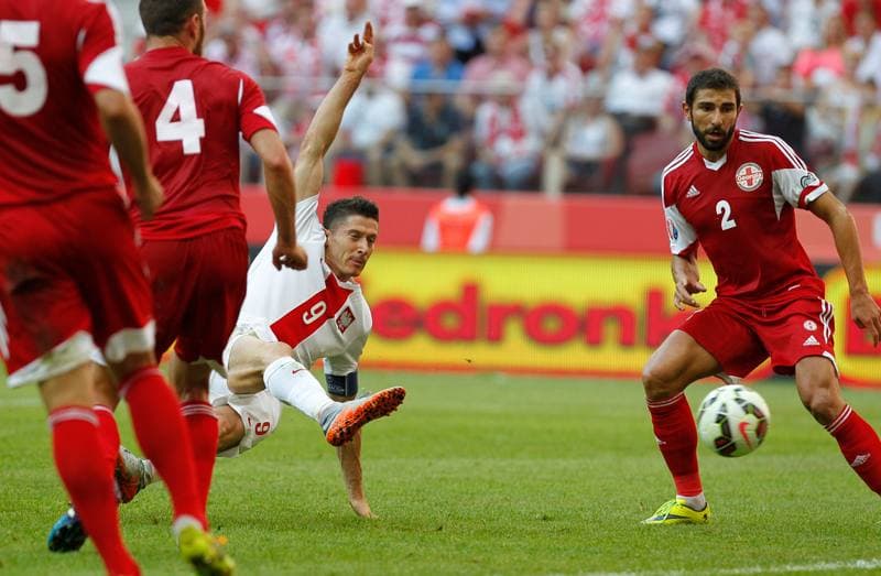 Football. UEFA Euro 2016 Qualifiers. Poland - Georgia. 13.06.2015