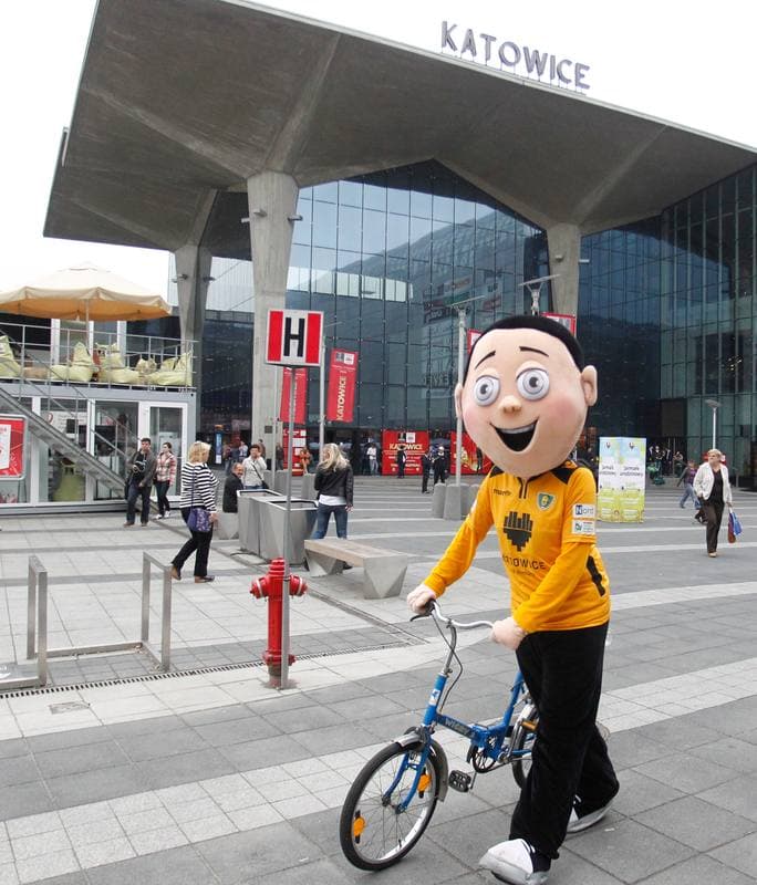 Football. GKS Katowice. Marketing Action. 01.09.2014