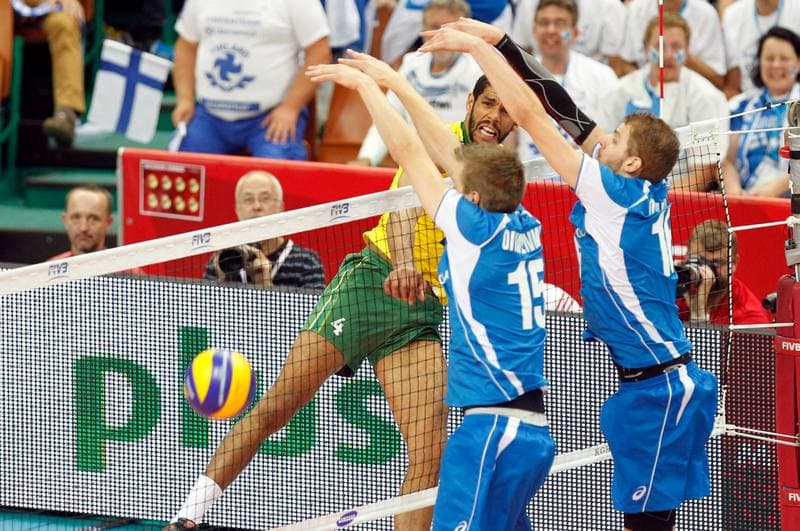 Volleyball. FIVB Men's World Championship. Brazil - Finland. 05.09.2014