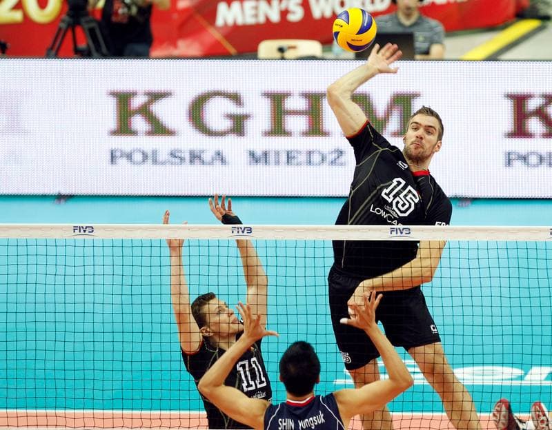 Volleyball. FIVB Men's World Championship. Germany - Korea. 07.09.2014