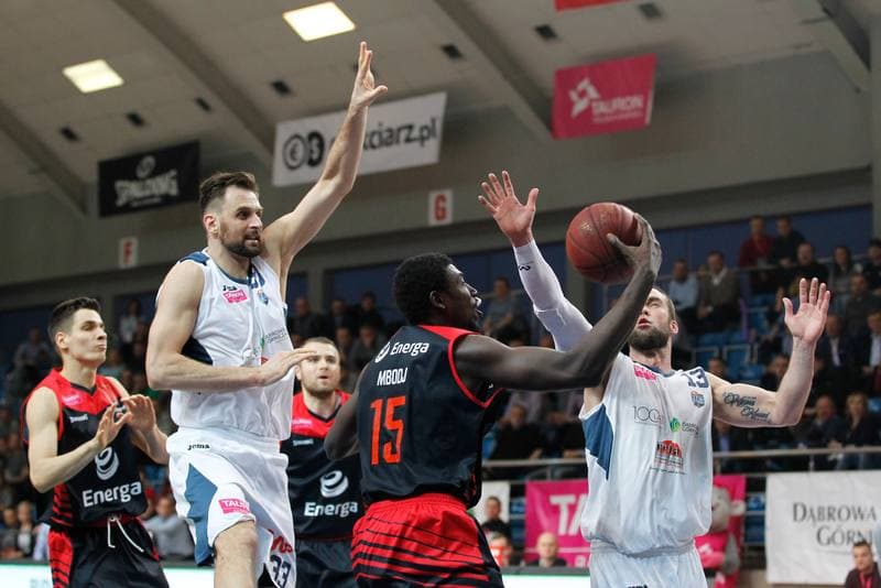 Basketball. Polish Cup. MKS Dabrowa Gornicza - Energa Czarni Slupsk. 18.02.2016