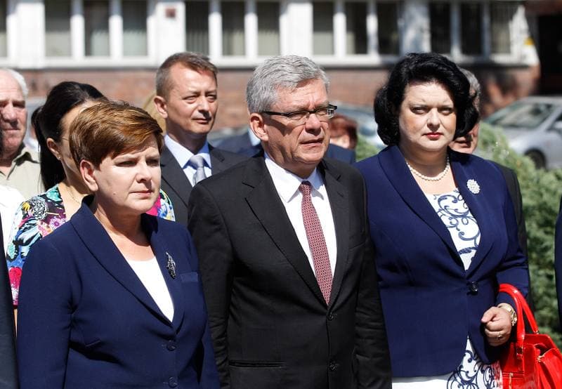 Beata Szydlo. Press Conference. 26.08.2015