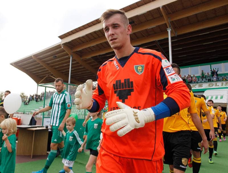 Football. I Liga. Olimpia Grudziadz - GKS Katowice. 11.10.2014