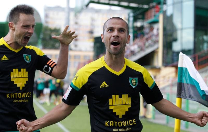 Football. Polish First League. GKS Belchatow - GKS Katowice. 05.09.2015