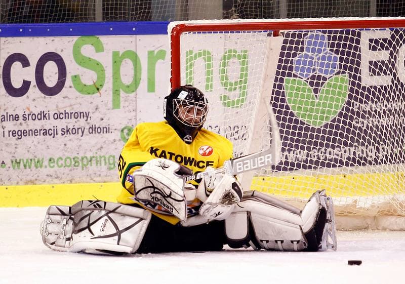 Ice Hockey. Polska Hokej Liga. HC GKS Katowice - Cracovia Krakow. 19.10.2014