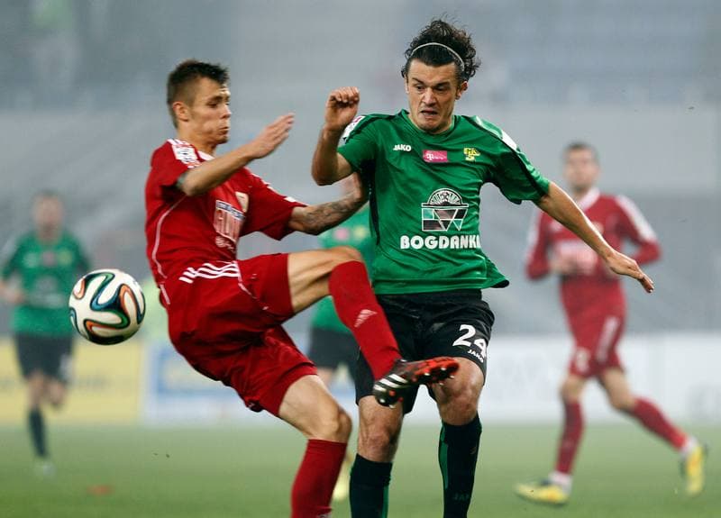 Football. T-Mobile Ekstraklasa. Piast Gliwice - Gornik Leczna. 07.11.2014