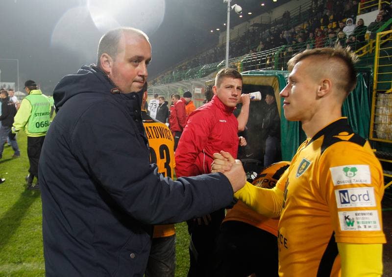 Football. I Liga. GKS Katowice - GKS Tychy. 08.11.2014