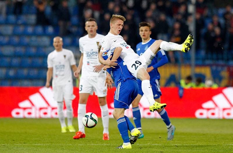 Football. T-Mobile Ekstraklasa. Ruch Chorzow - Pogon Szczecin. 06.03.2015