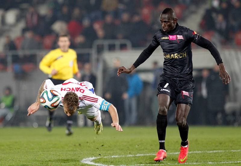 Football. T-Mobile Ekstraklasa. Cracovia Krakow - Gornik Zabrze. 24.11.2014