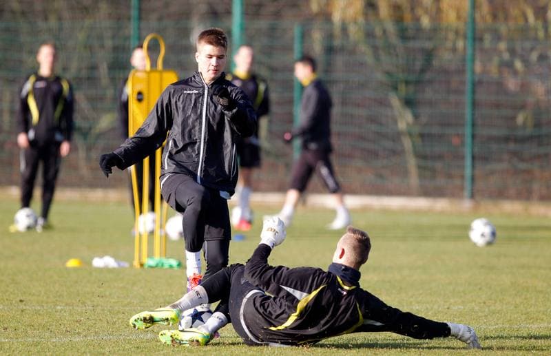 Football. GKS Katowice. Training. 16.07.2015