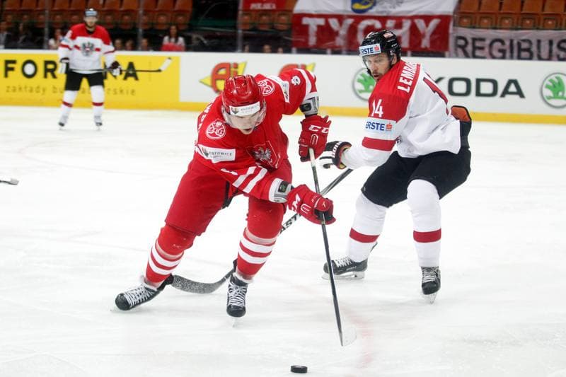 Ice Hockey. World Championship Division 1A. Poland - Austria. 27.04.2016