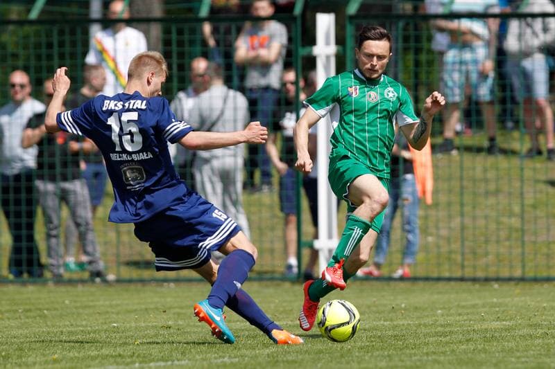 Football. III Liga. Grunwald Ruda Slaska - BKS Stal Bielsko-Biala. 07.05.2016