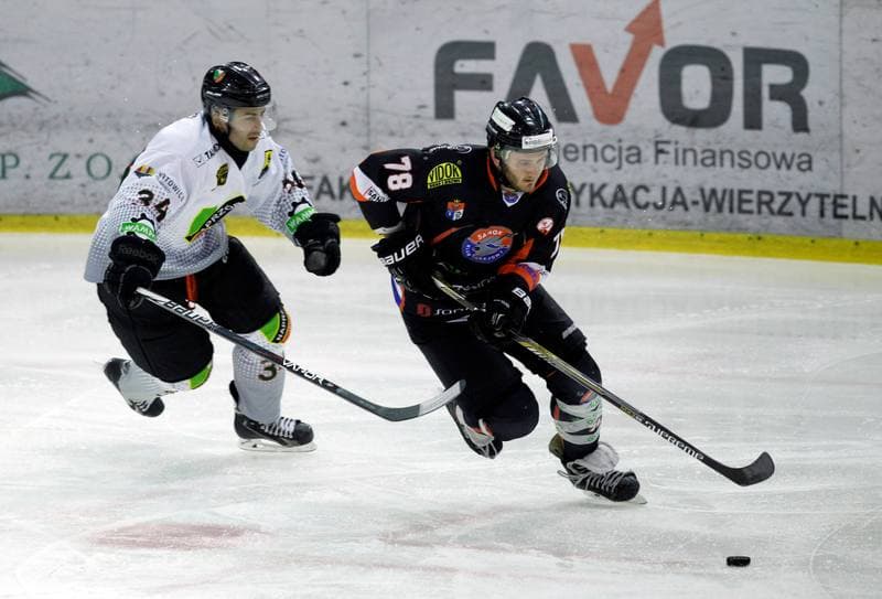 Ice Hockey. Polska Hokej Liga. Naprzod Janow - Ciarko KH Sanok. 14.12.2014