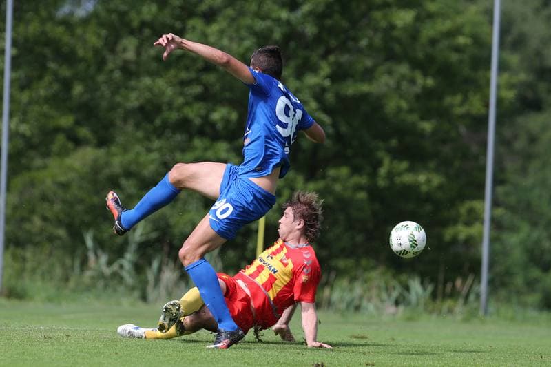 Football. Sparing. Bruk-Bet Termalica Nieciecza - Korona Kielce. 25.06.2016