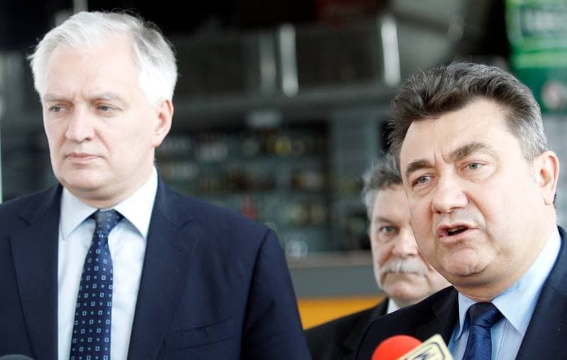 Press Conference. Jaroslaw Gowin. 19.05.2015