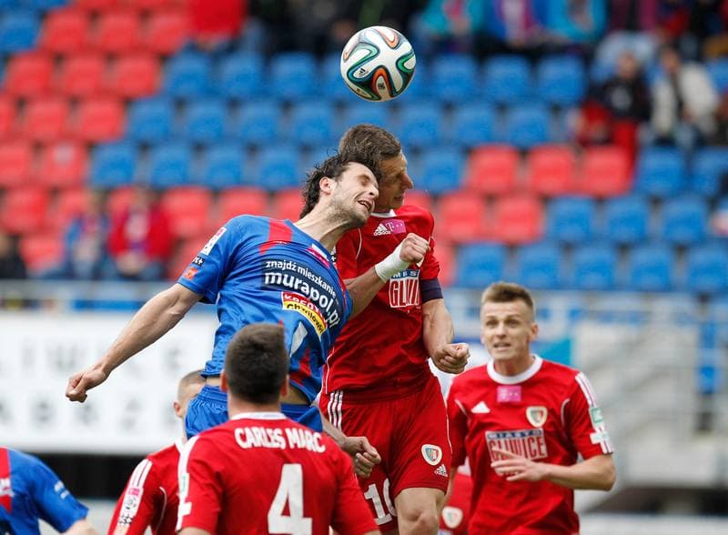 Football. Polish Cup. Piast Gliwice - Podbeskidzie Bielsko Biala. 04.03.2015