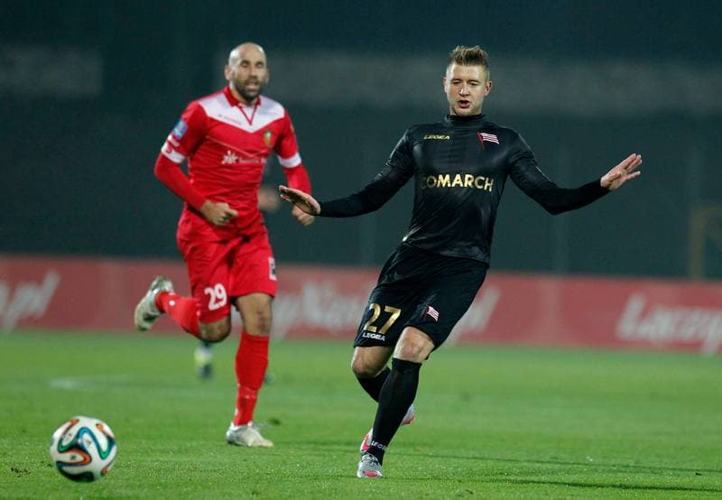 Football. Polish Cup. Zaglebie Sosnowiec - Cracovia Krakow. 27.10.2015
