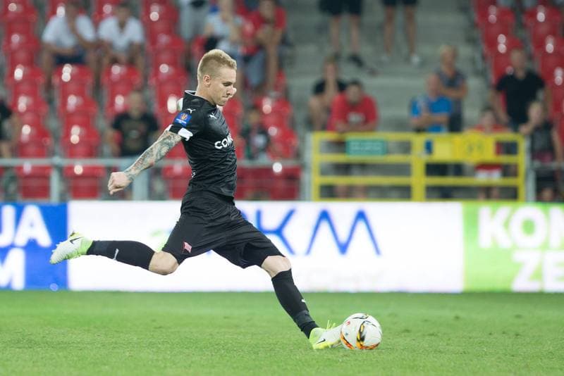 Football. Polish Cup. GKS Tychy - Cracovia Krakow. 09.08.2017